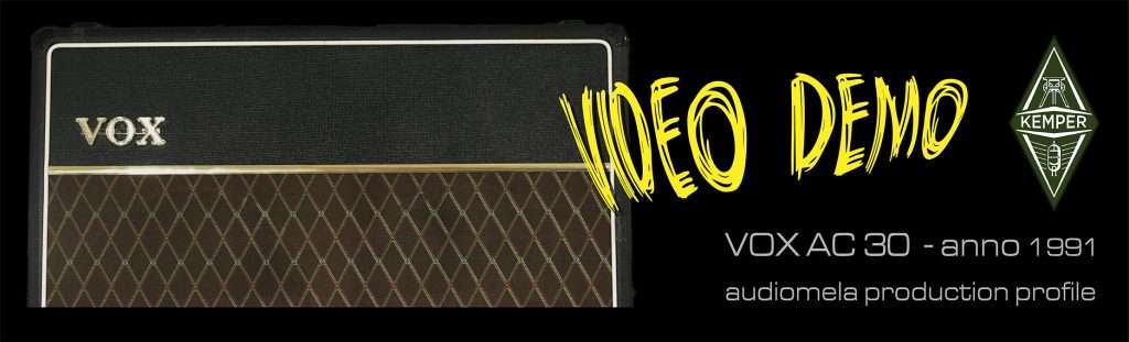 Video Demo Vox AC 30